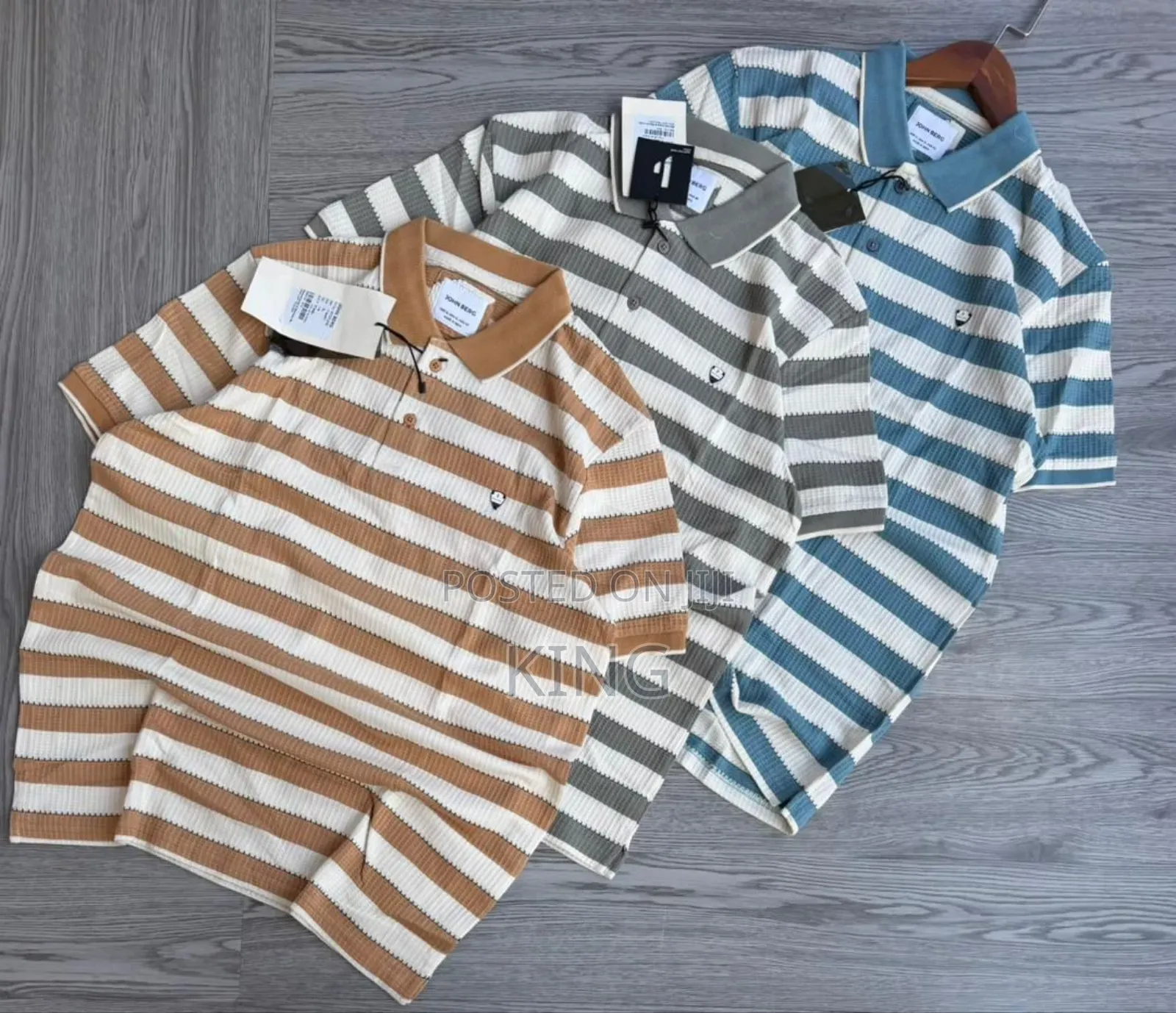 Solid Colors and Striped Patterns T-Shirts