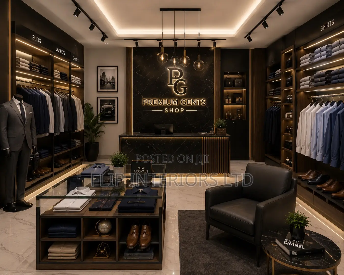 Contemporary Retail Space Design Display Solutions
