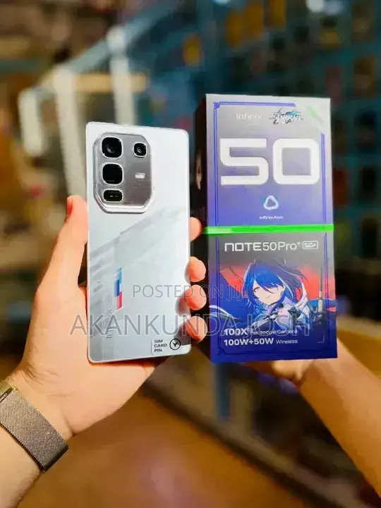 New Infinix Note 50 Pro 256 GB Gray