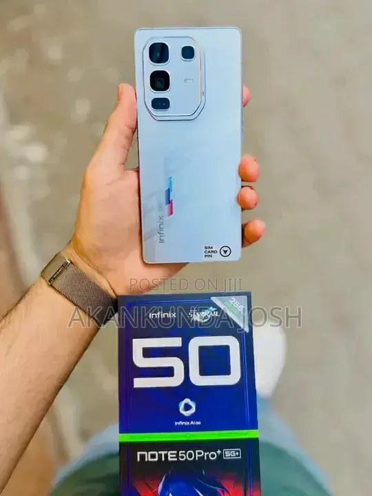 New Infinix Note 50 Pro 256 GB Gray