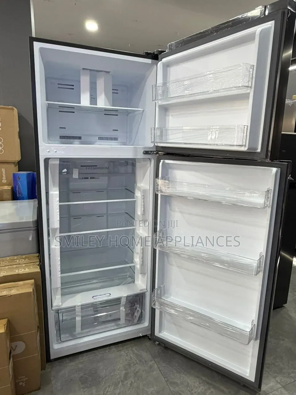 605ltrs Top Mounted TCL Frost Free Double Double Door Refrigerator