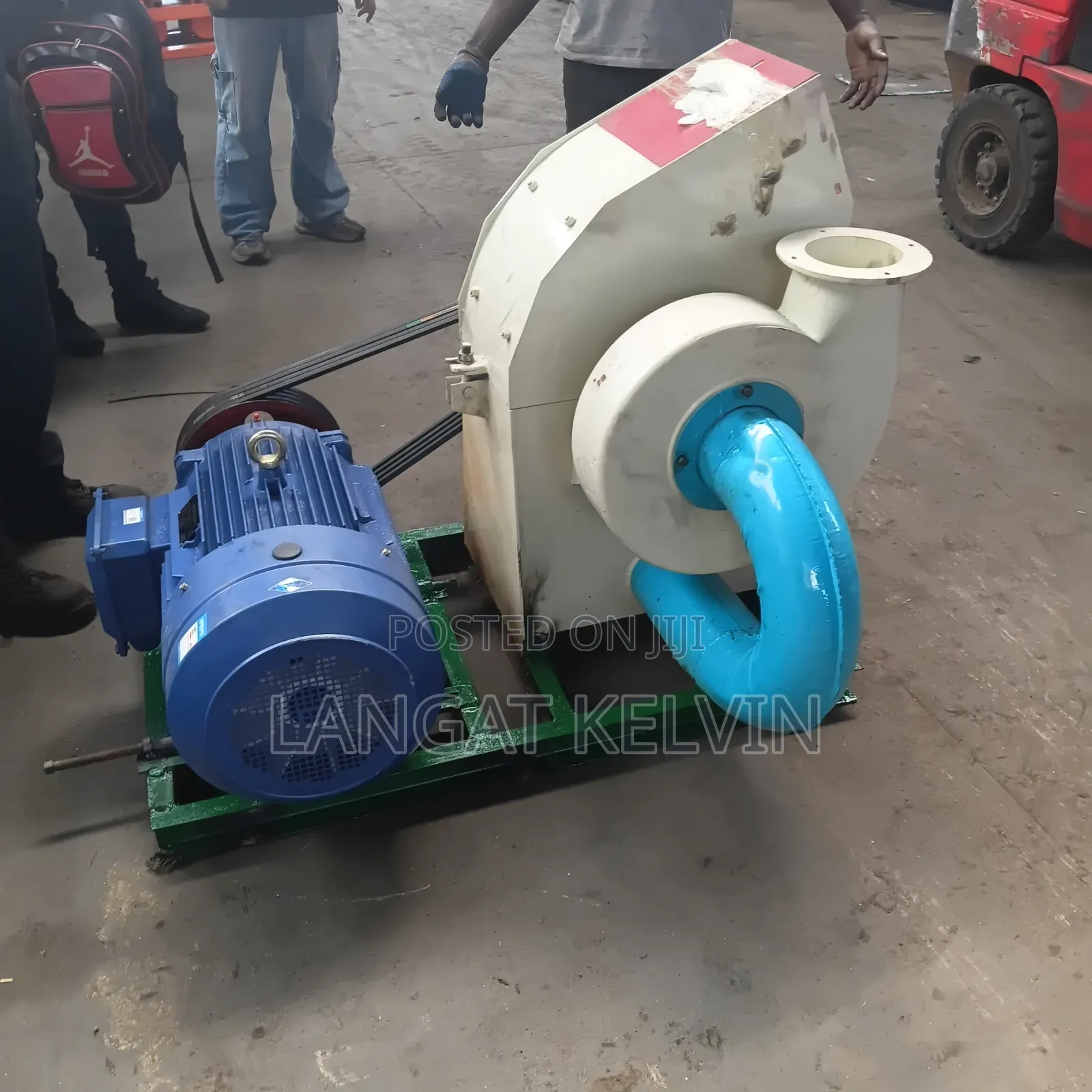 Commercial Maize Grinding Mill With 40hp Three Phase Electric Motor