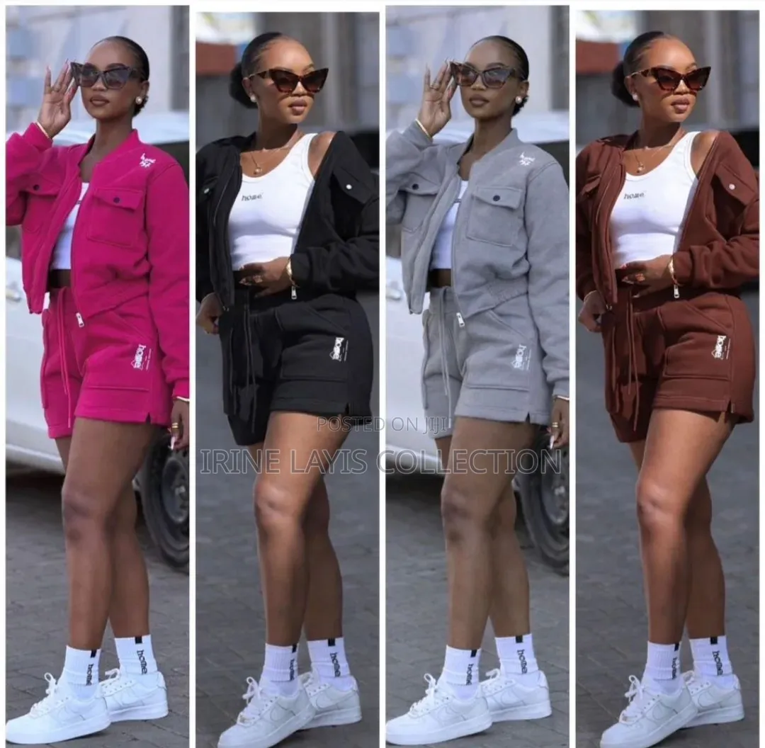Lady's 2 Piece Hoodie and Short