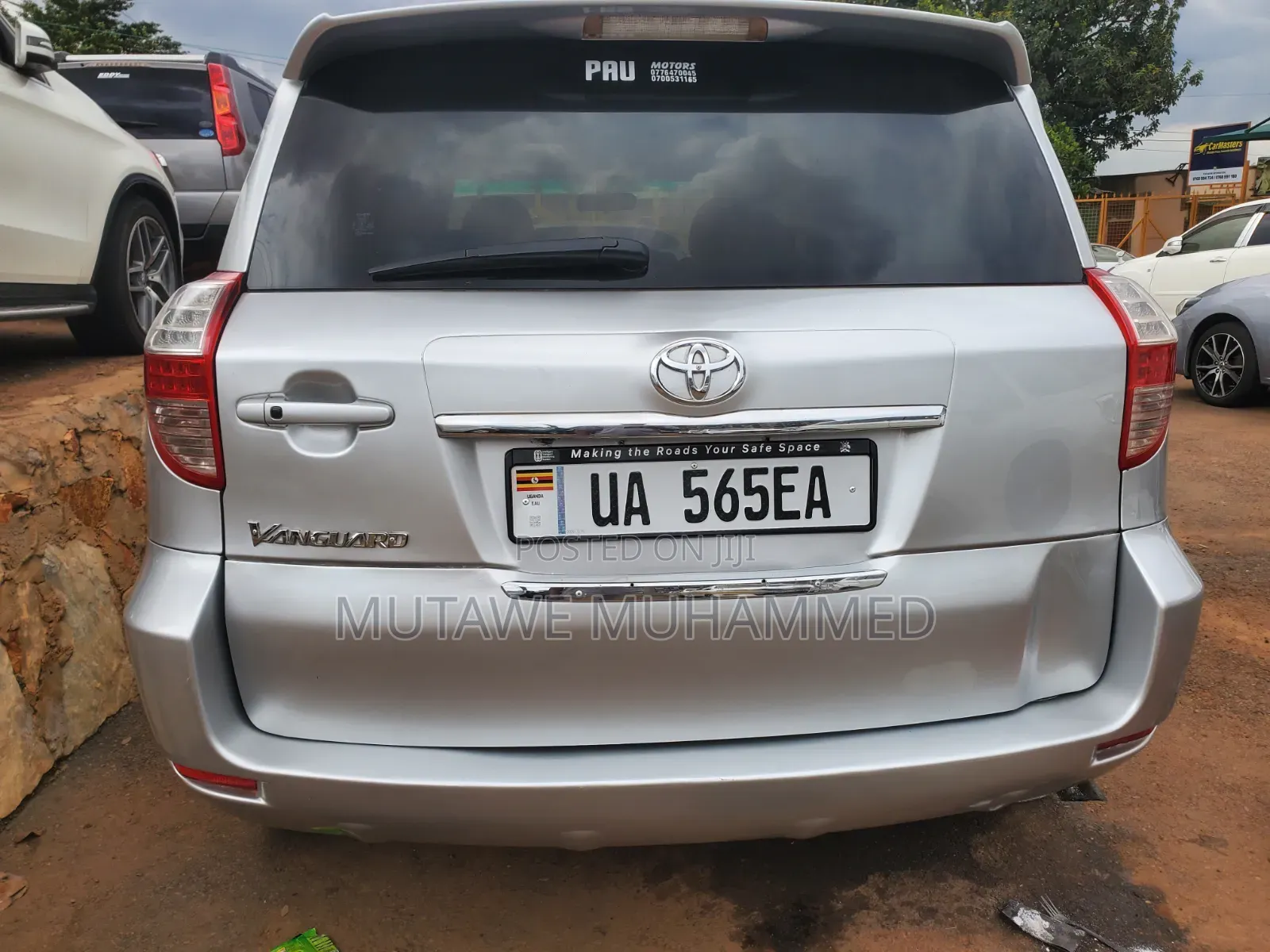 Toyota Vanguard 2010 Silver
