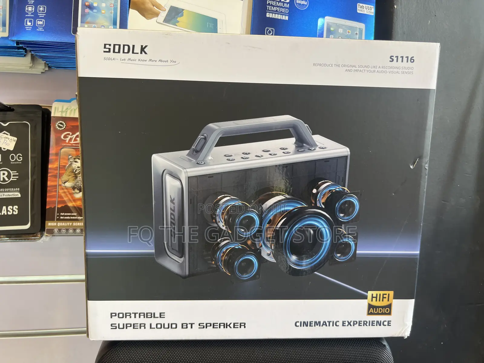 Sodlk S1116 - Bluetooth Speaker/ 2 Wireless Microphones
