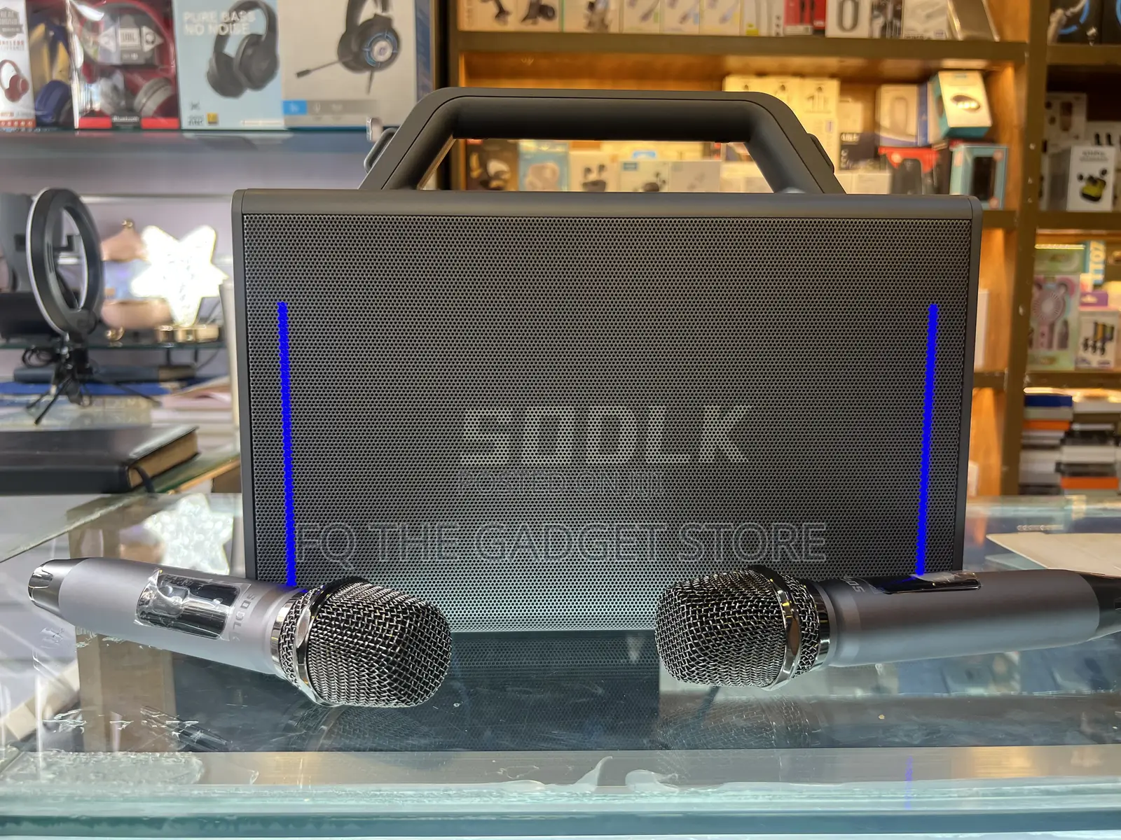 Sodlk S1116 - Bluetooth Speaker/ 2 Wireless Microphones