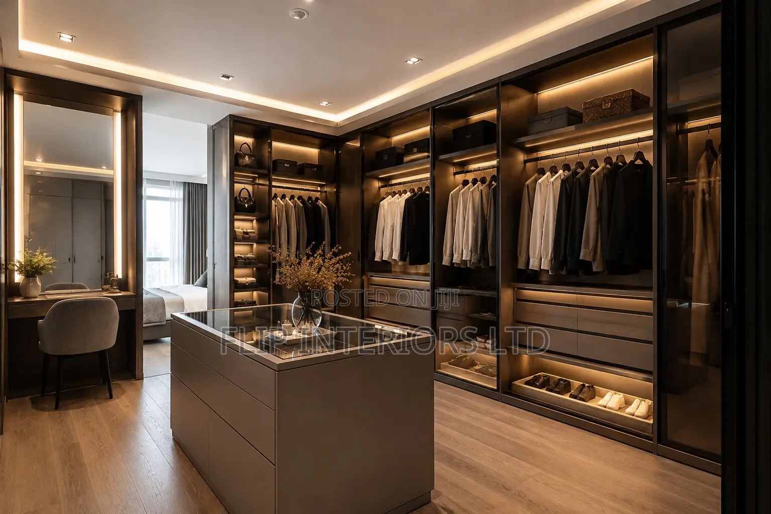 Luxury Bedroom Wardrobe Interior Solutions