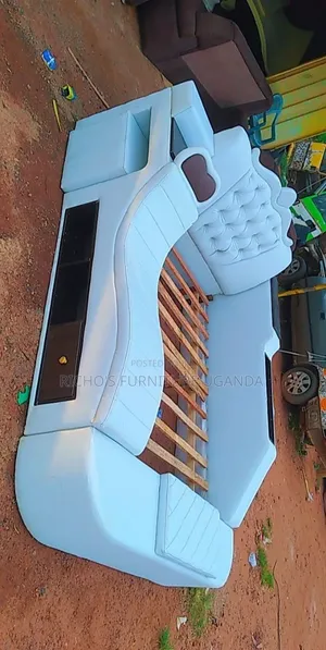 Tesla Bed White in Colour