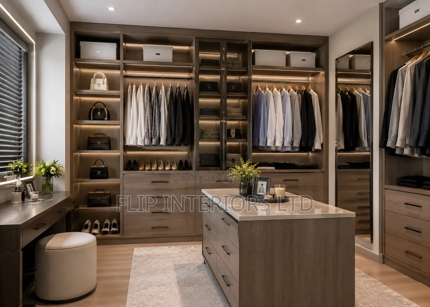 Modern Closet Cabinetry Interior Finishing Solutions