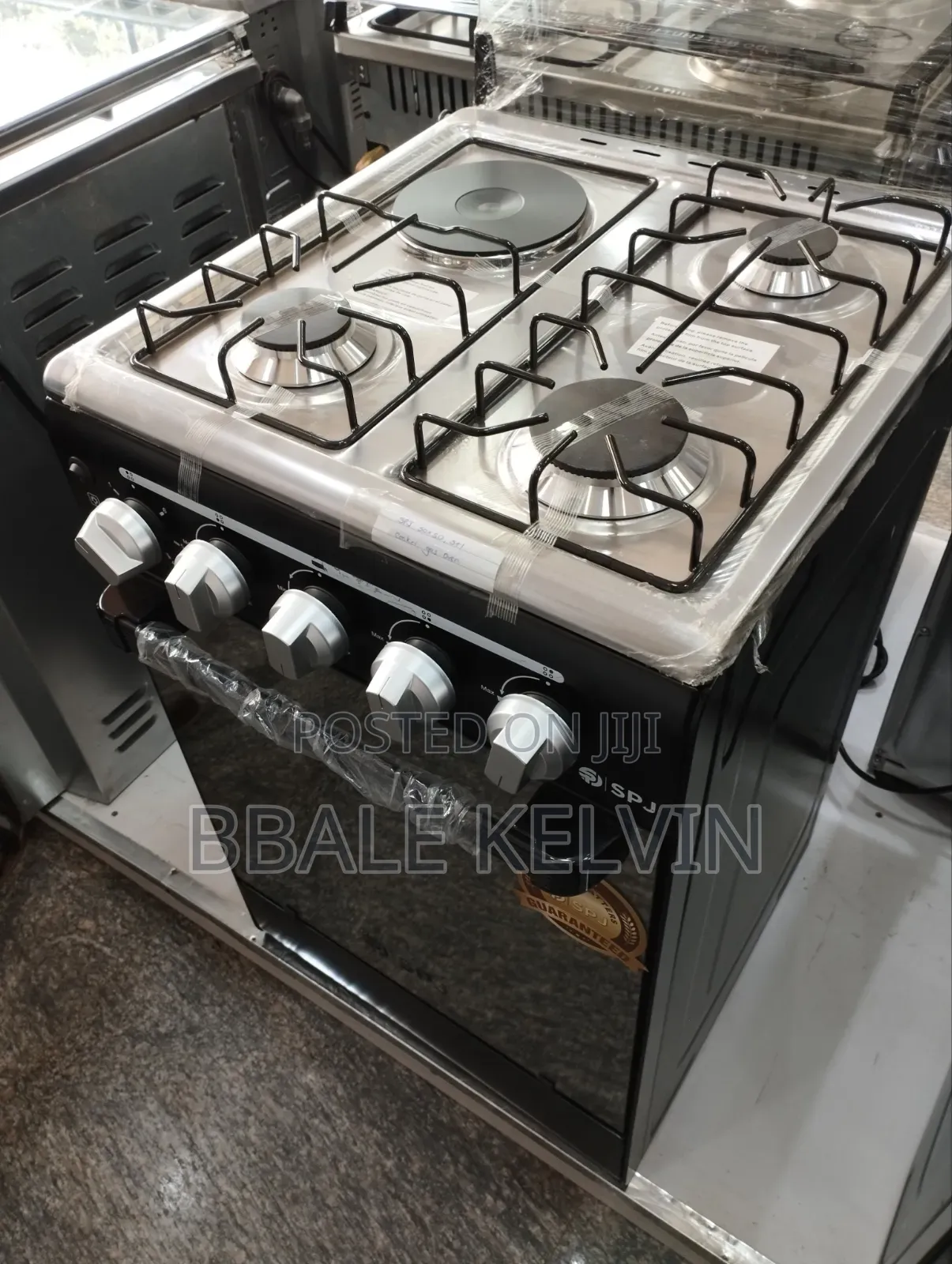 SPJ 3+1 Electric Gas Cooker 50by50cm Gas Oven