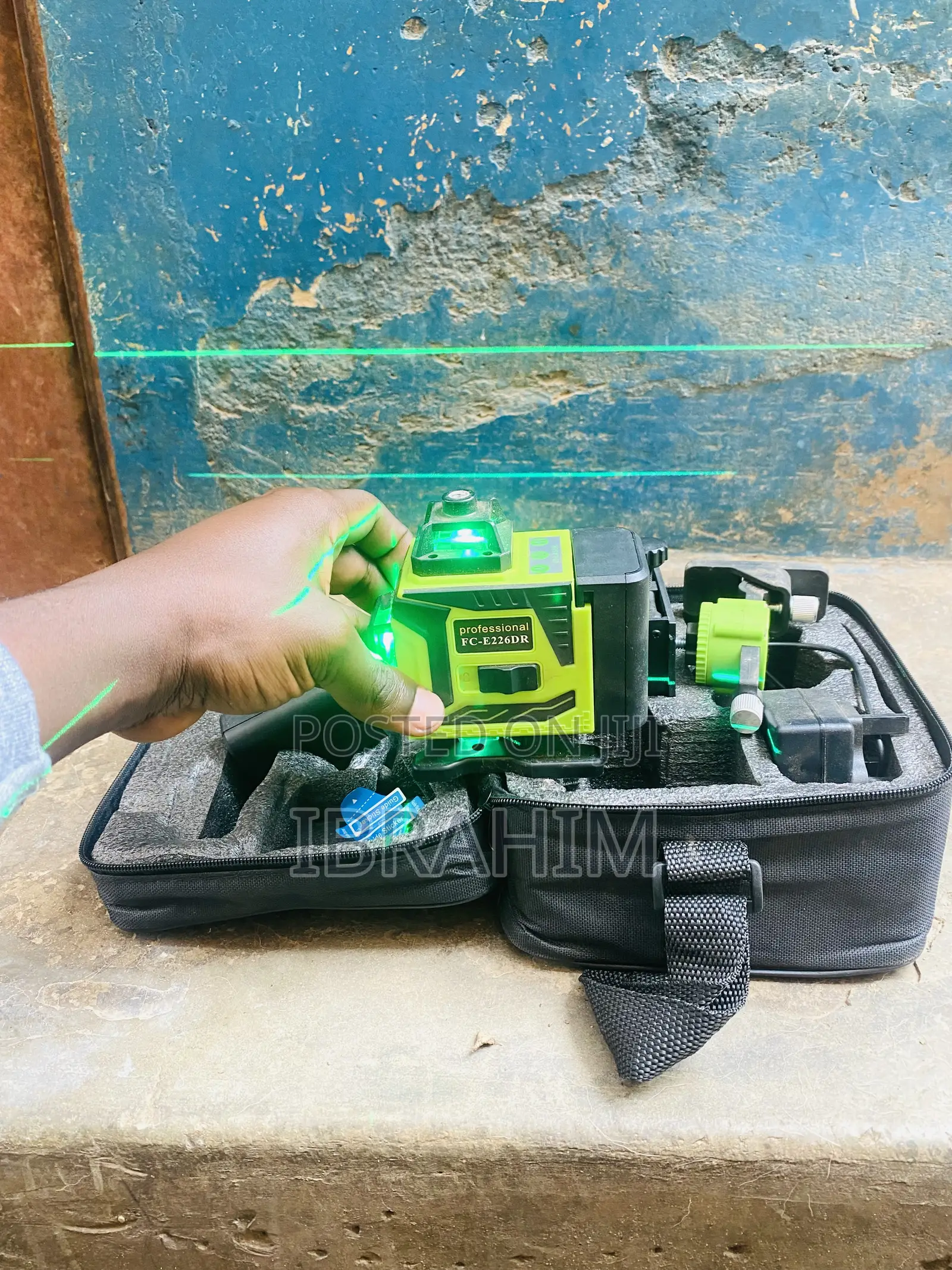 Laser Leveling Machine