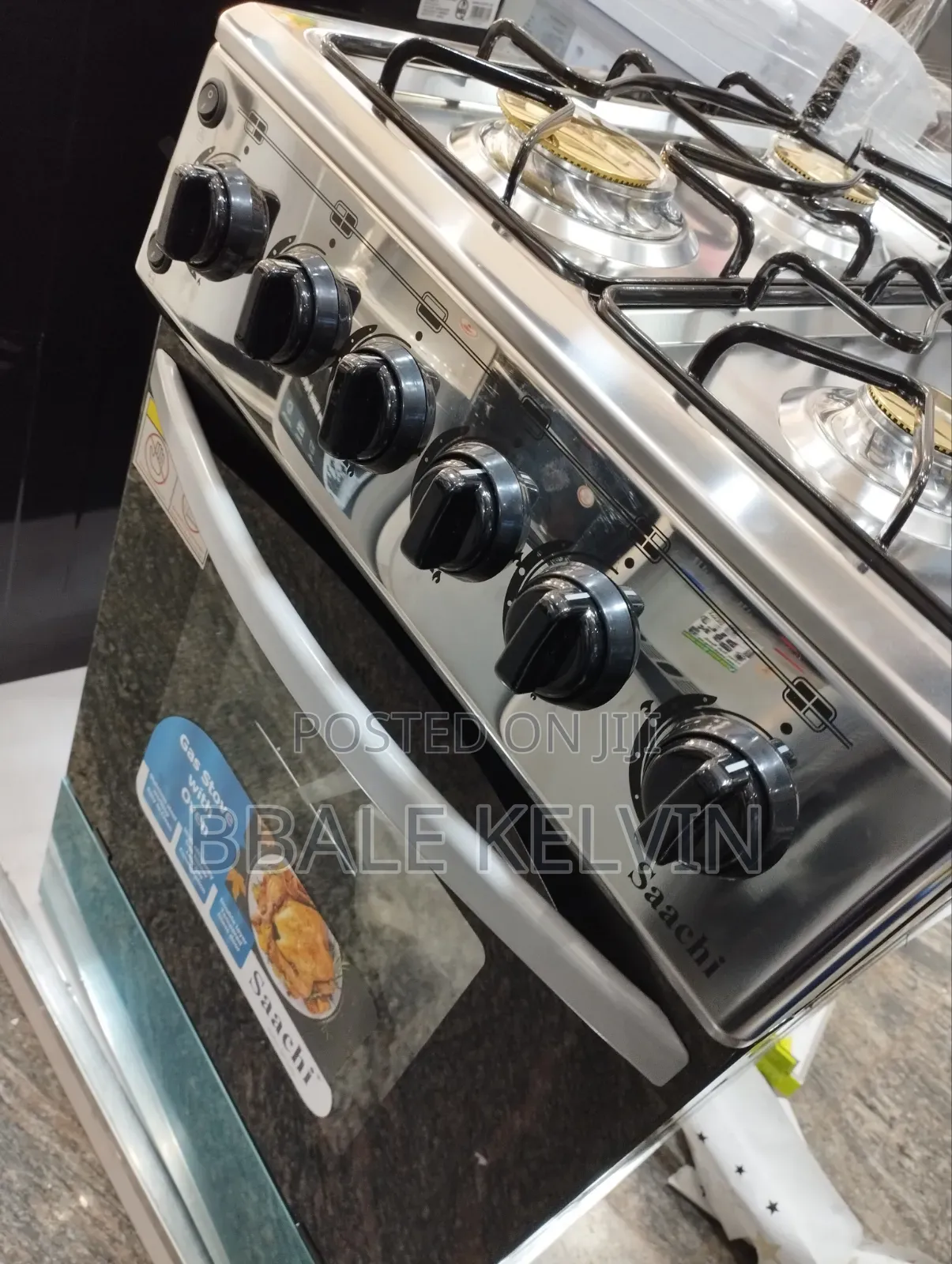 Saachi Full Gas Cooker 50x50cm Gas Oven