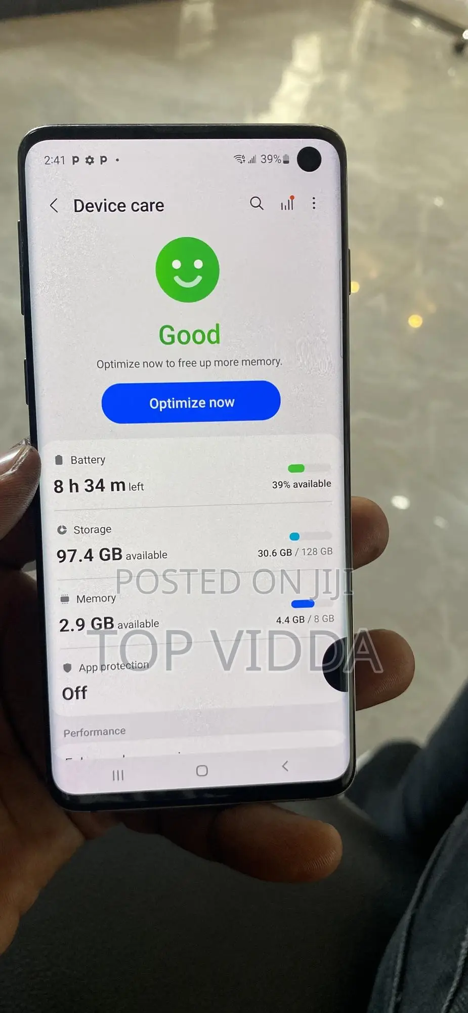 Samsung Galaxy S10 128 GB Black