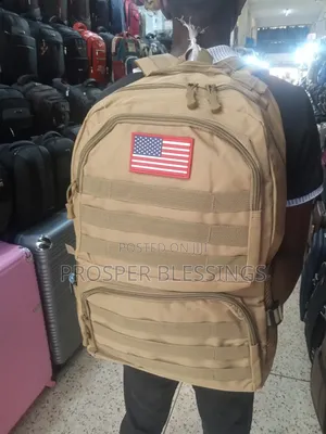 Fabric Back Bag