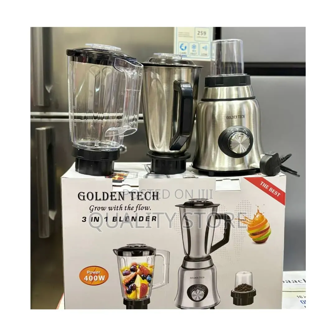 Golden Tech 3 in 1 Blender