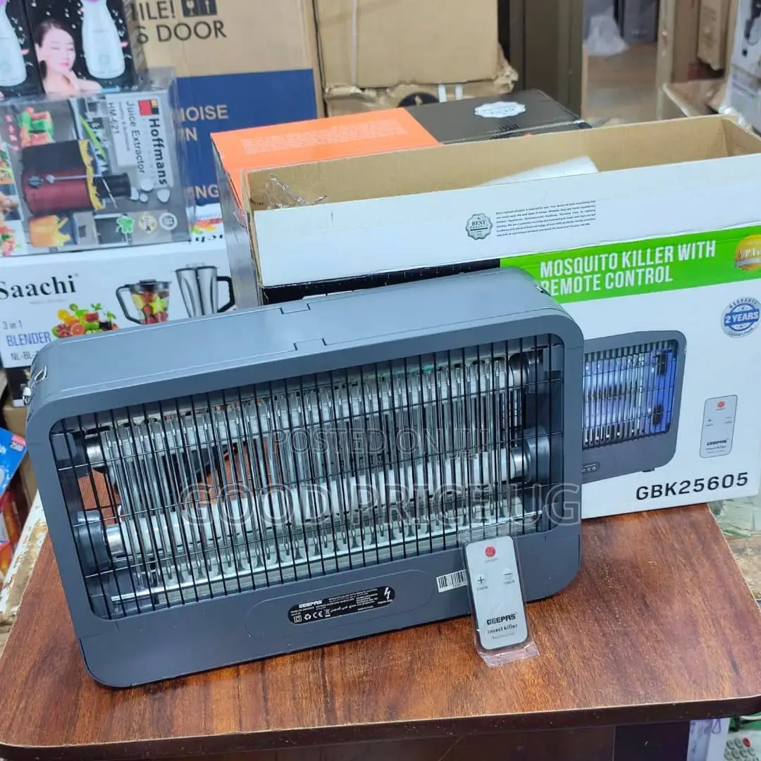 Geepas Gbk25605 Electric Mosquito Killer With Remote Control.