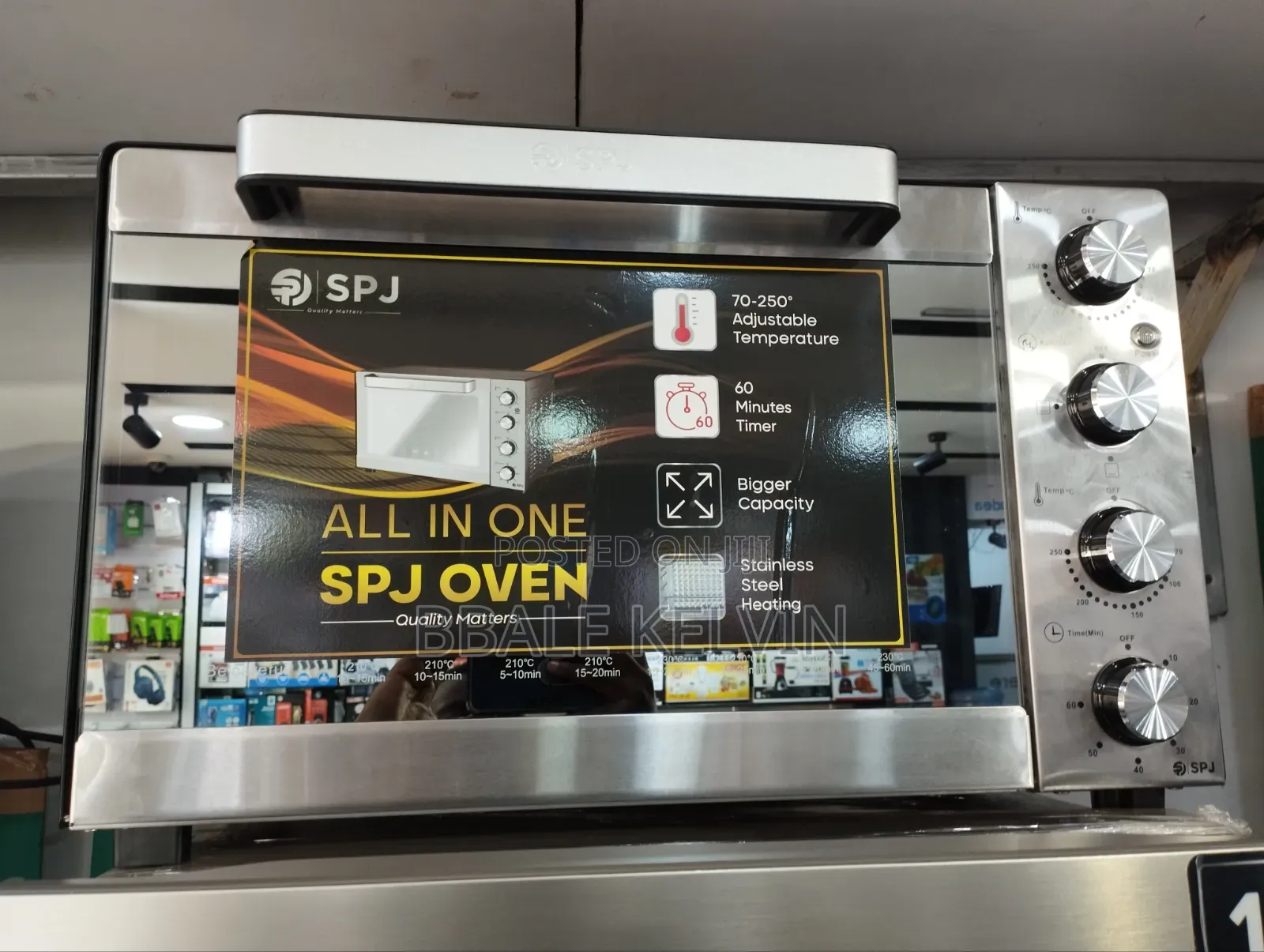 SPJ 60l Electric Mini Oven