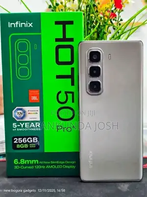 New Infinix Hot 50 Pro+ 4G 256 GB Gray