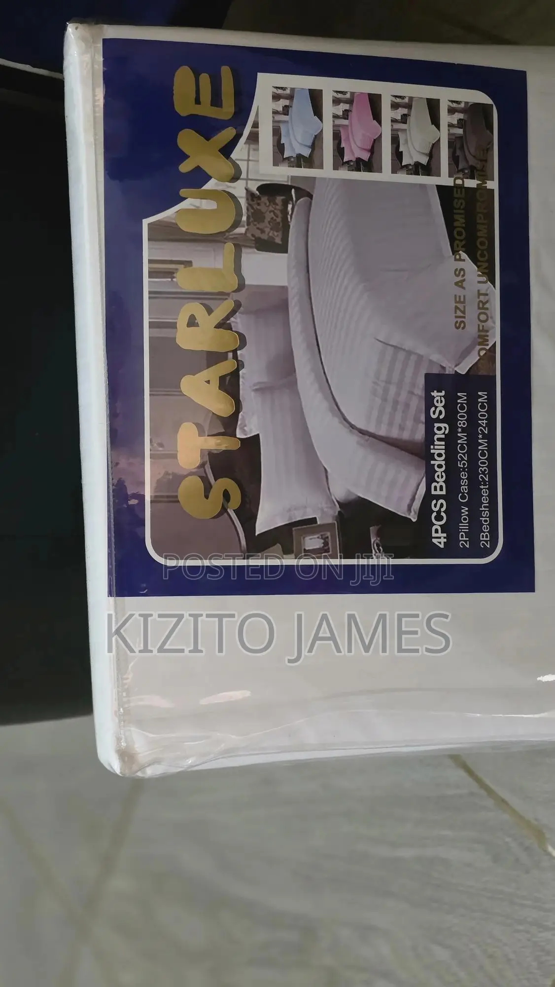 Starluxe 5x6 4pcs Bedsheets