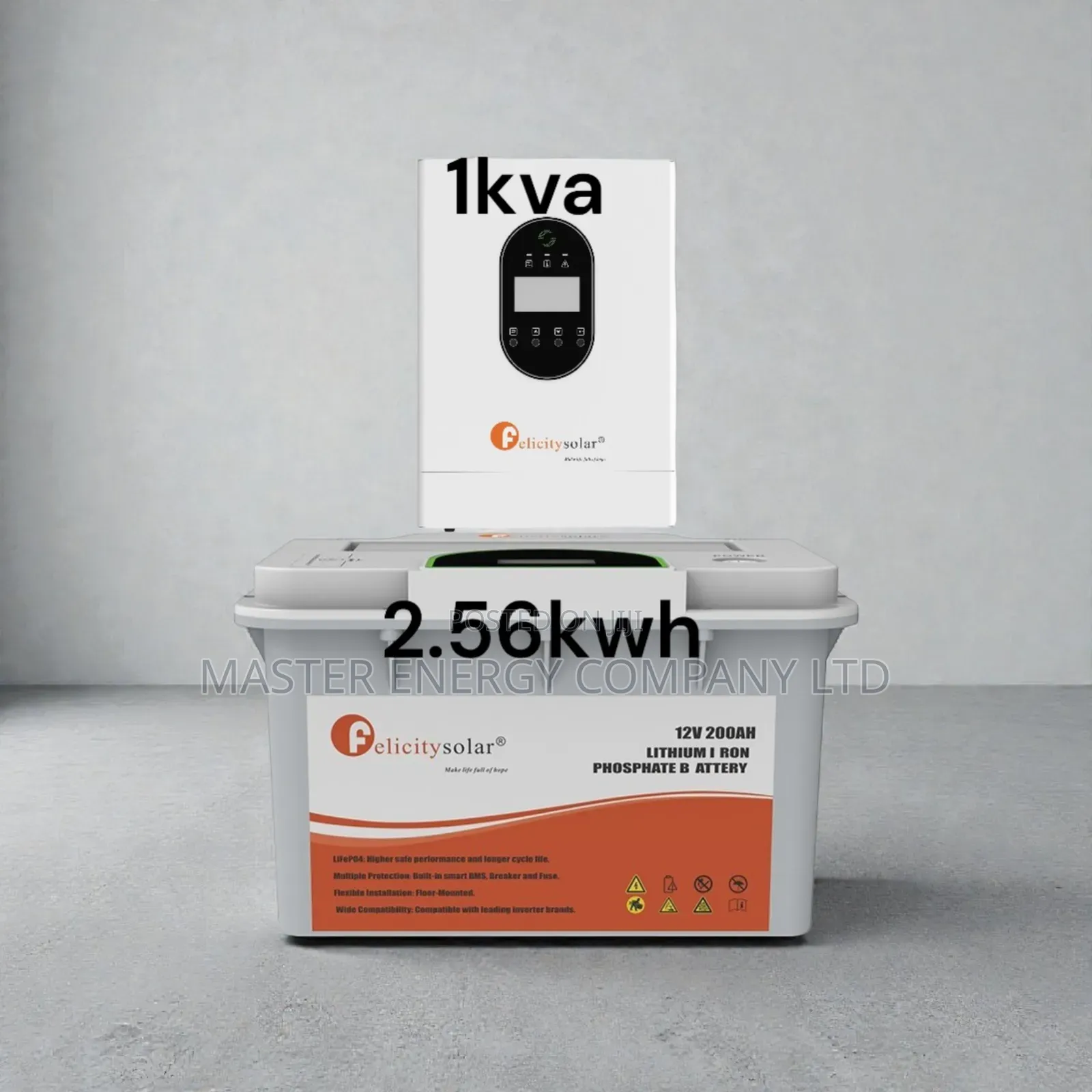 1kva 12v and 2.56kwh Lithium Ion Battery Backup System KJDHSH