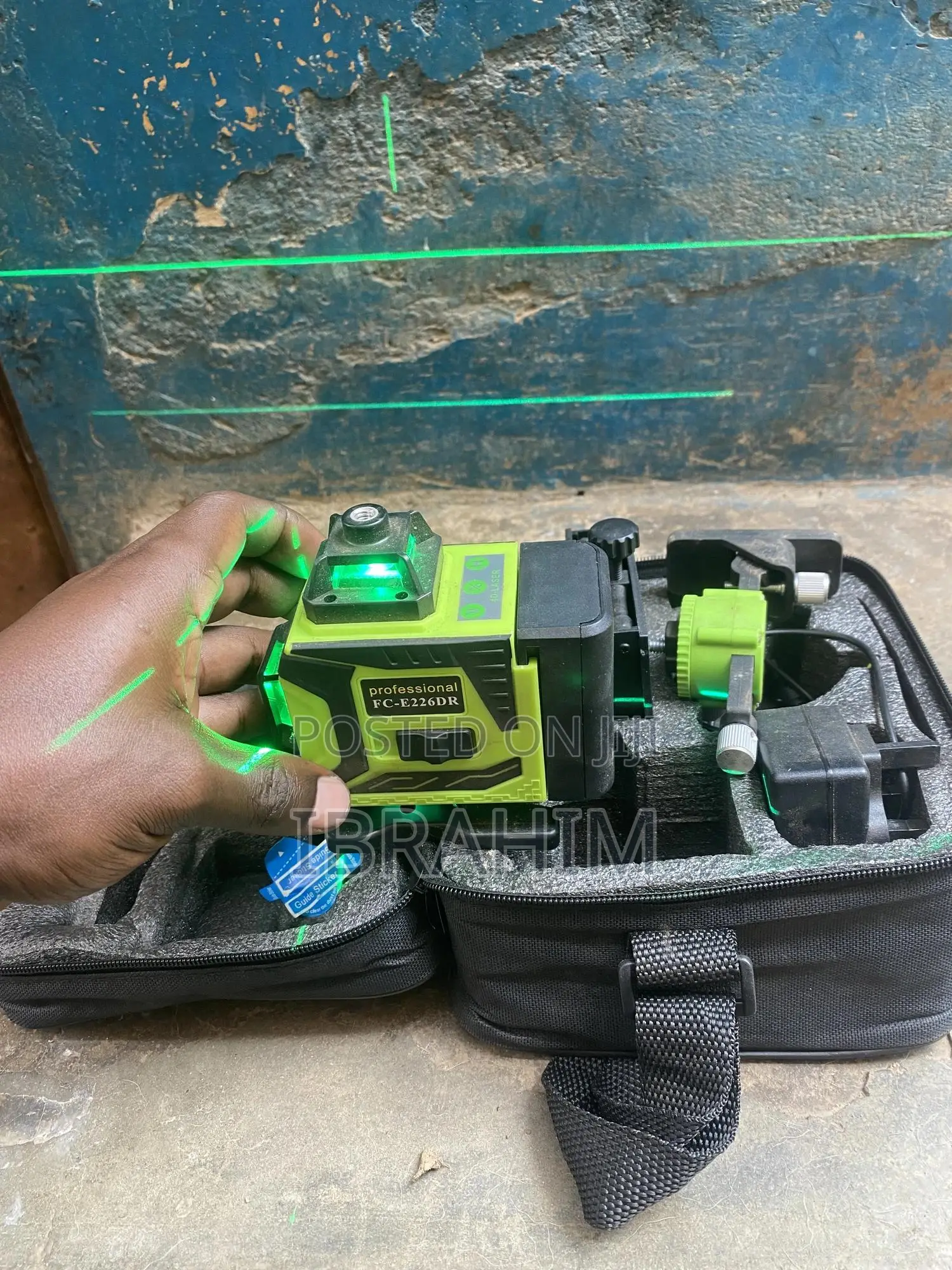 Laser Leveling Machine