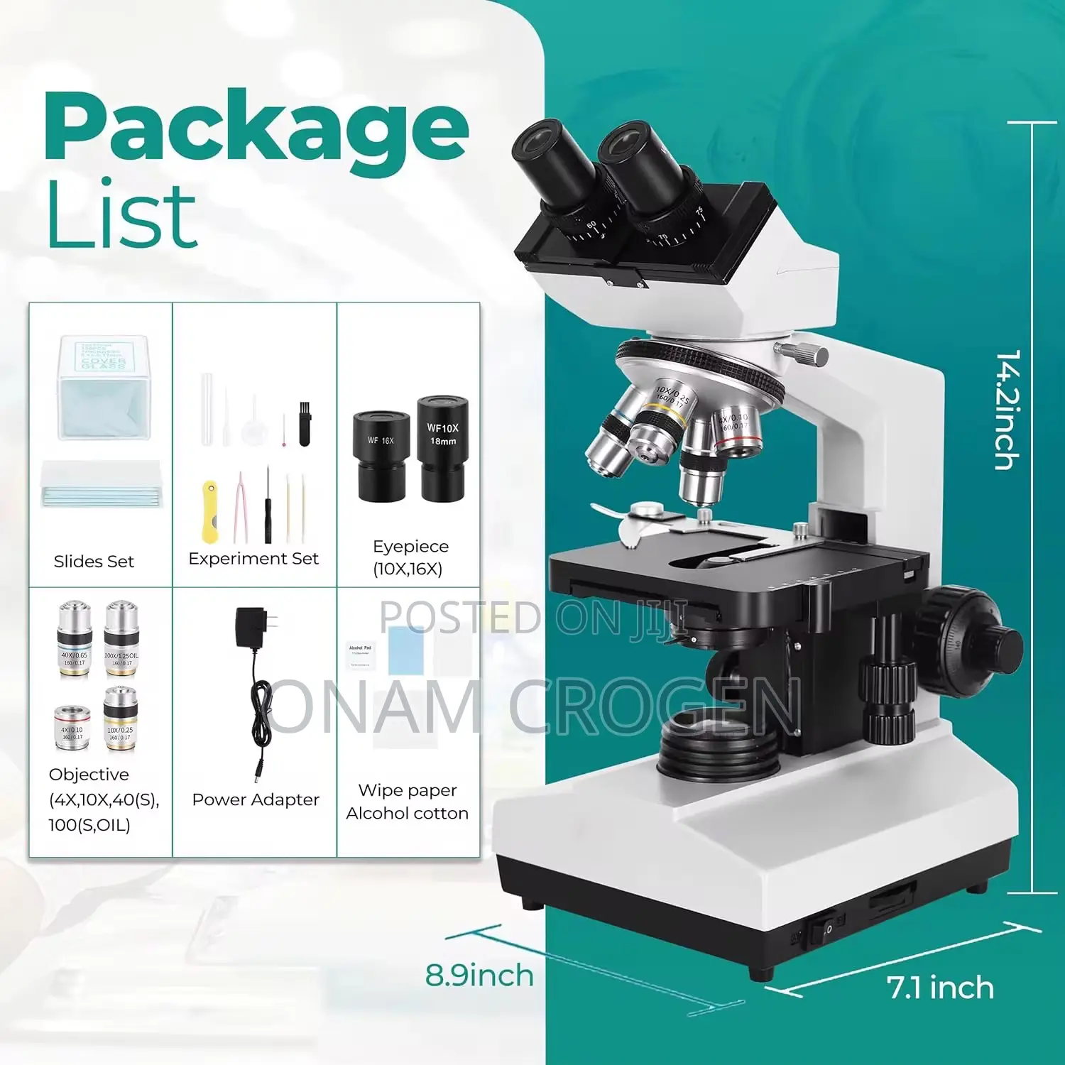 XSZ Microscope( 40-X100 Lenses)