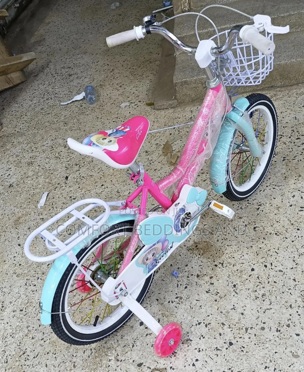 Garlic Bicycle Pink 5 to 9 Years