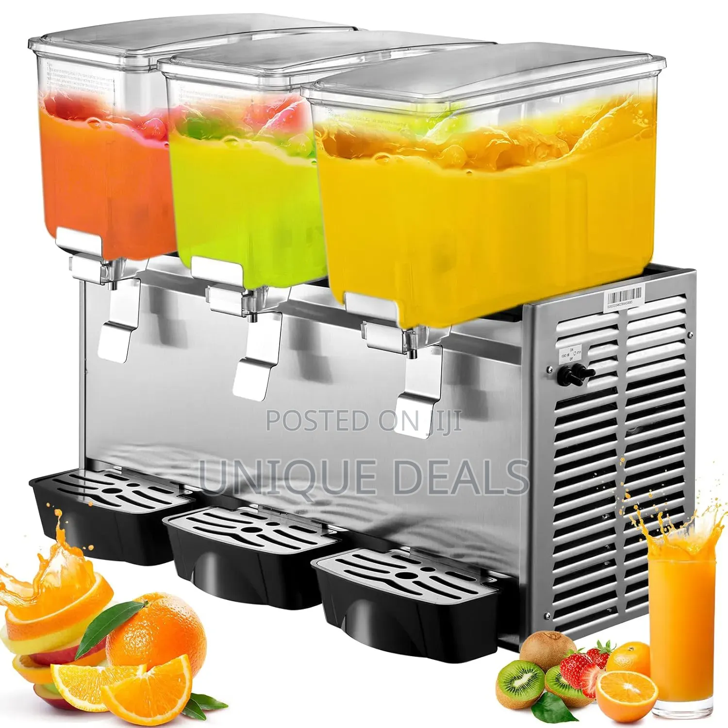 Commercial Cold Beverage Dispenser – 9.5 Gallon Juice Dispenser