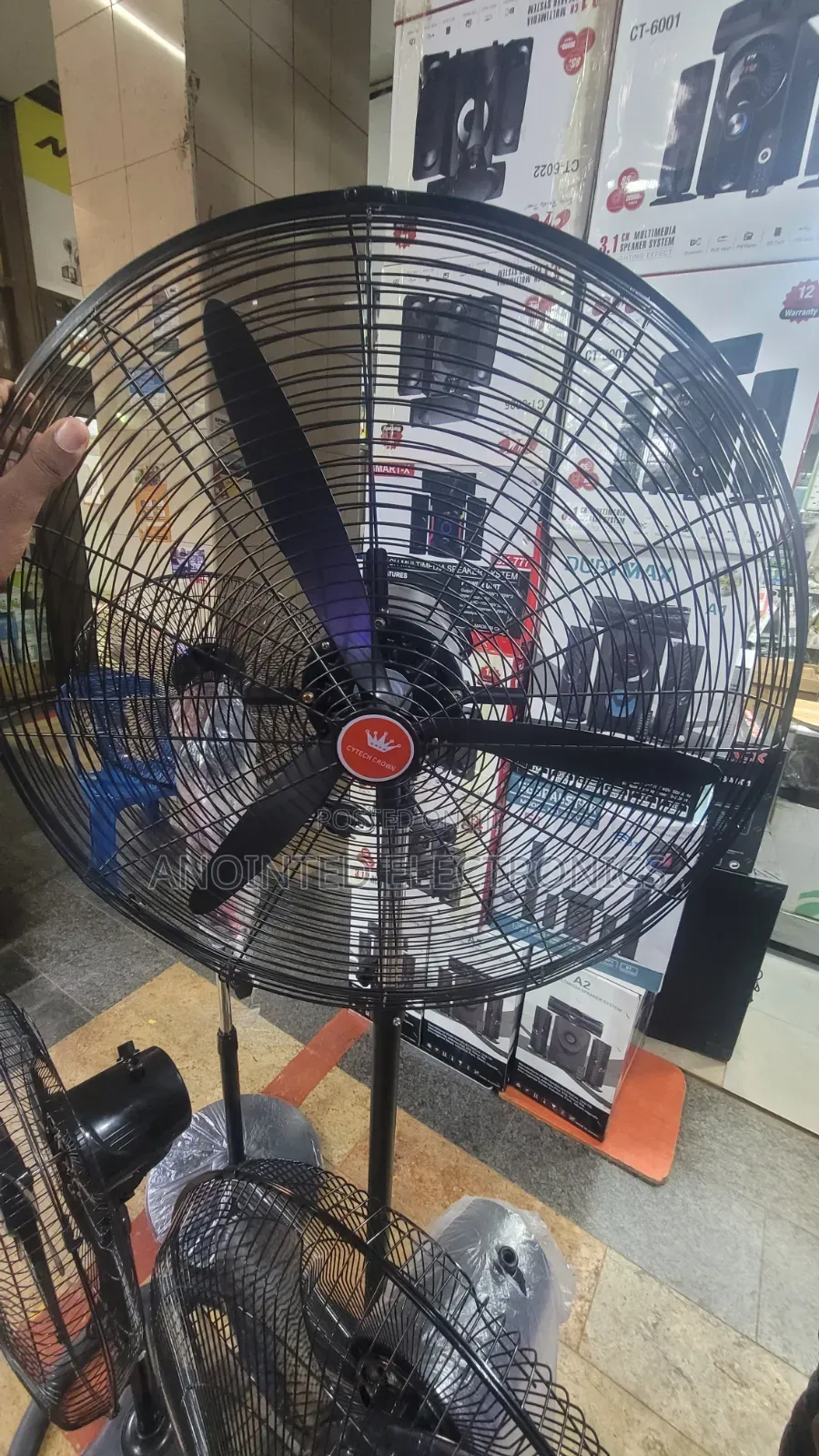 Crown Industrial Standing Fans