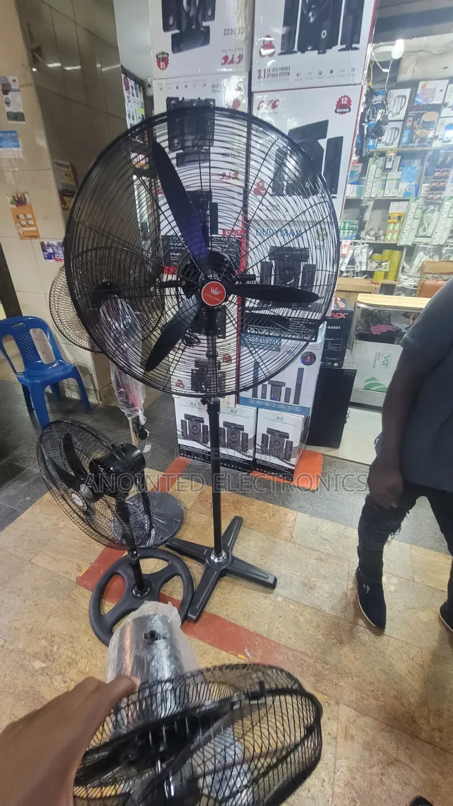 Crown Industrial Standing Fans
