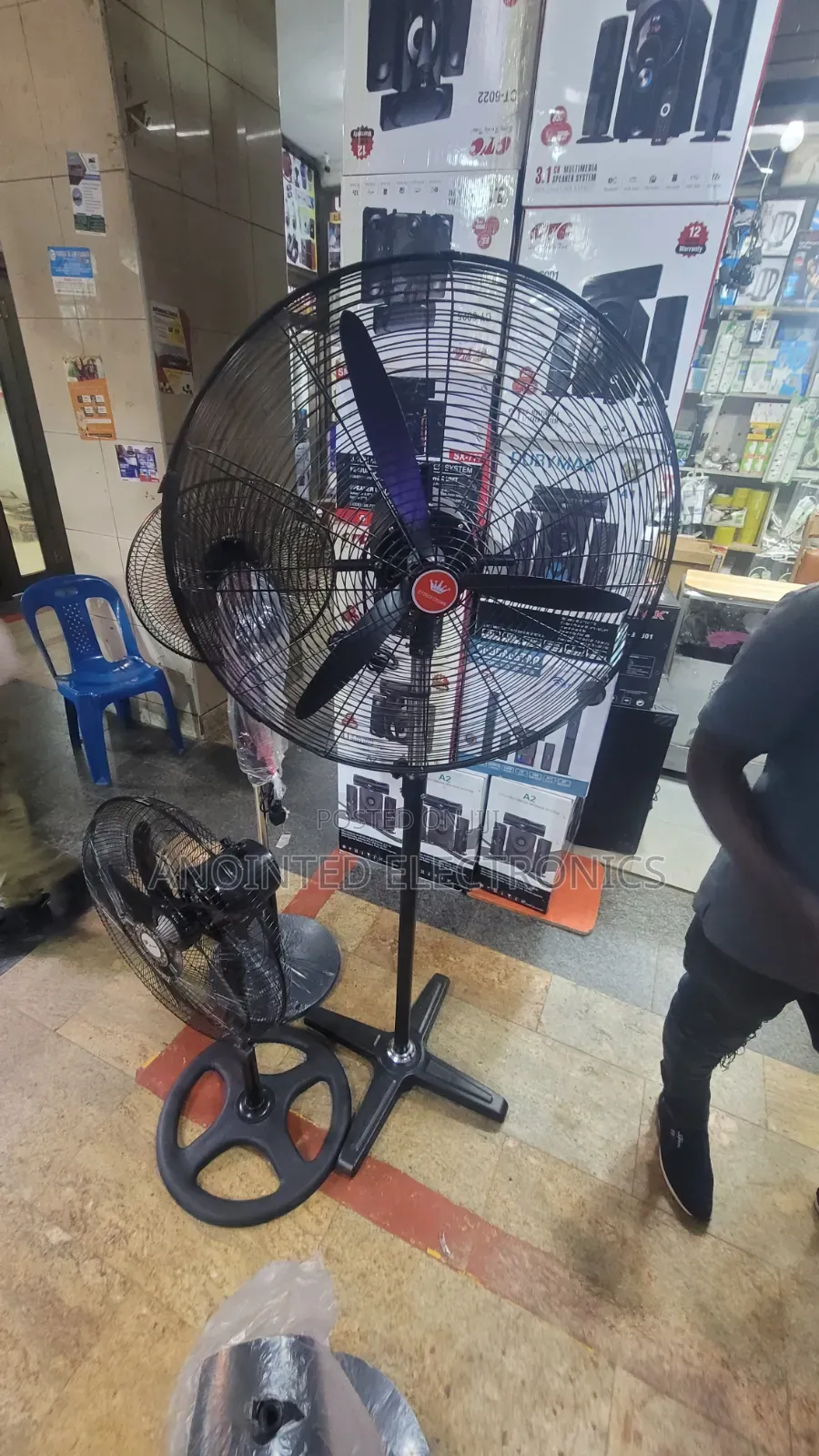 Crown Industrial Standing Fans