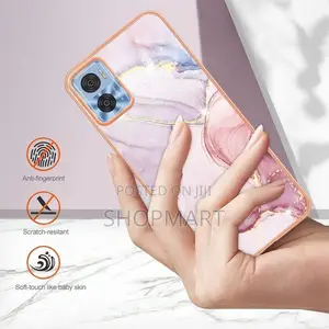 Marble Design Phone Case for Moto E22