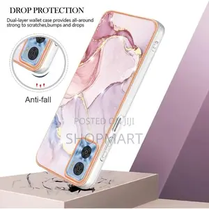 Marble Design Phone Case for Moto E22