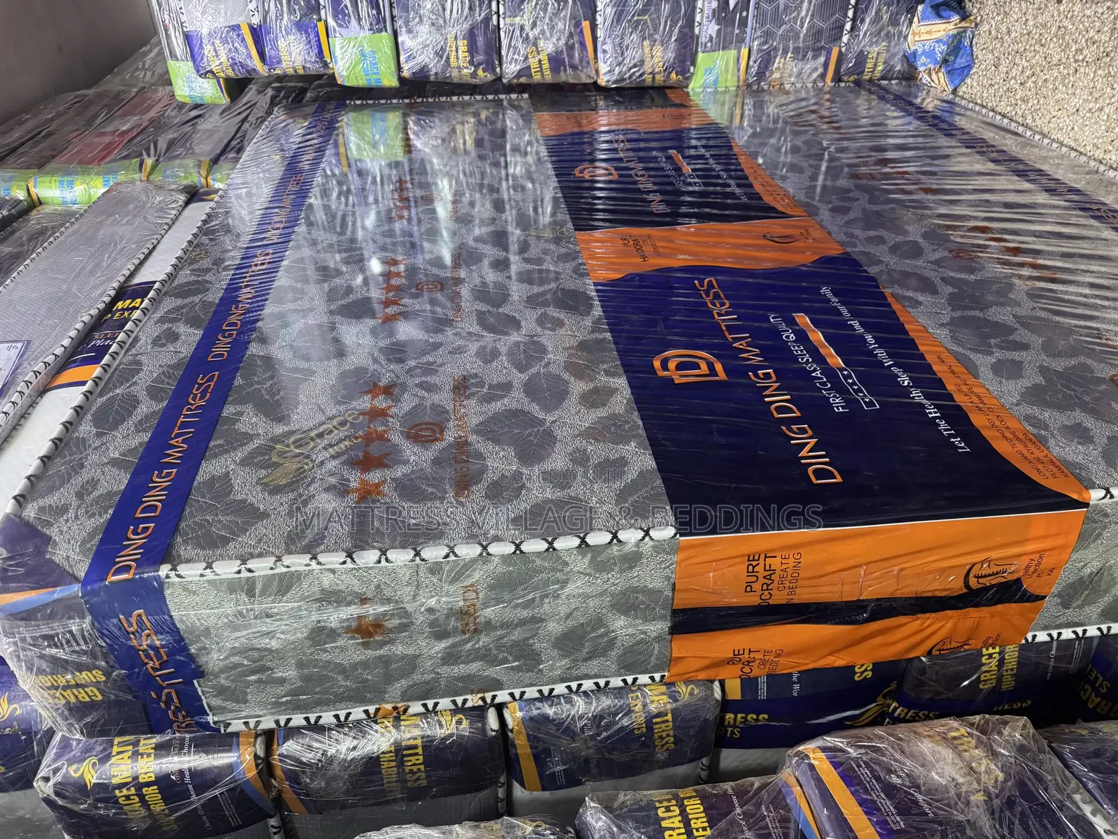 6by6 8inches Premium Fiber Mattress of Gracefoam