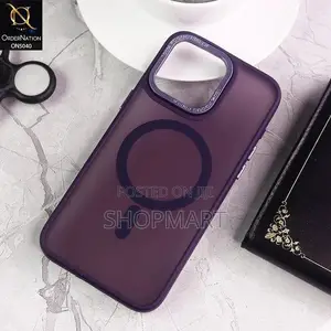 iPhone 15 Pro Max Cover With 2 Screen Glasses- Black,Green Purple