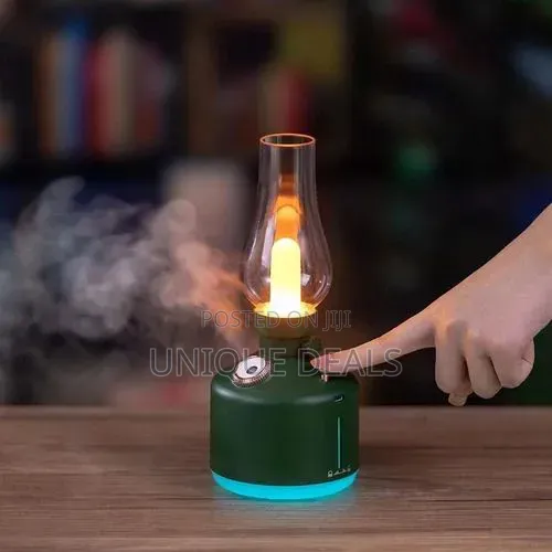 Vintage Lamp Humidifier 280ml Cool Car Mist Humidifier