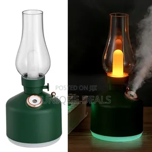 Vintage Lamp Humidifier 280ml Cool Car Mist Humidifier