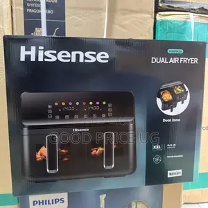Hisense H08afbk2s1 Dual Air Fryer 8l