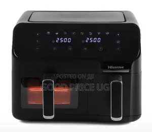 Hisense H08afbk2s1 Dual Air Fryer 8l