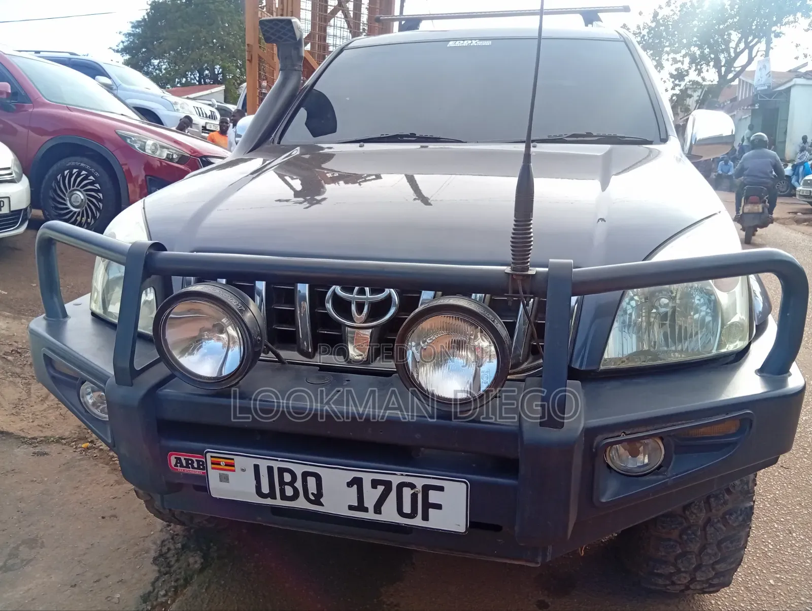 Toyota Land Cruiser Prado 3.0 D-4D 3dr 2008 Gray