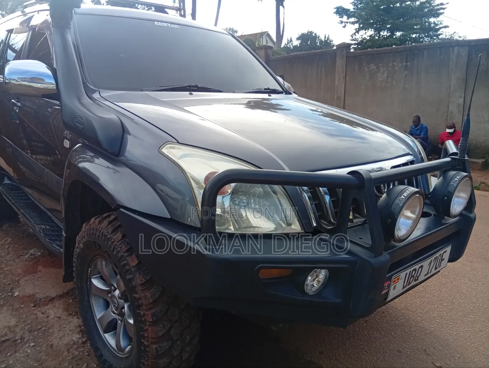 Toyota Land Cruiser Prado 3.0 D-4D 3dr 2008 Gray