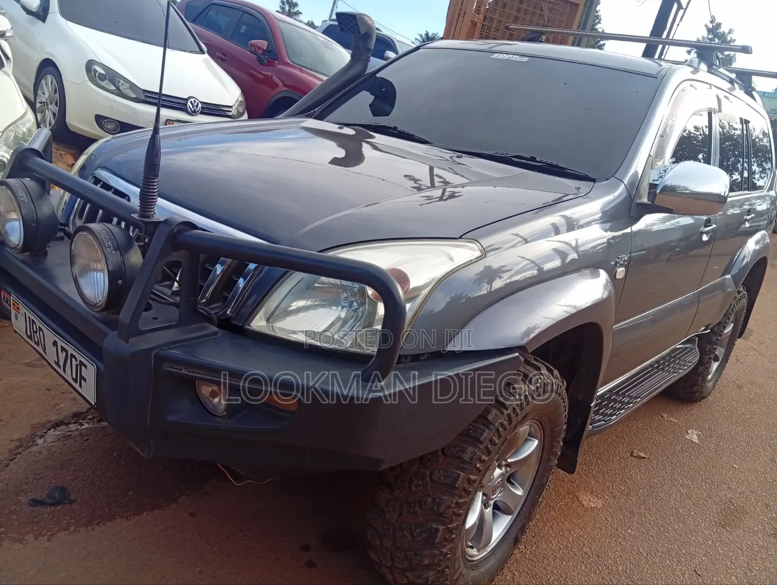 Toyota Land Cruiser Prado 3.0 D-4D 3dr 2008 Gray