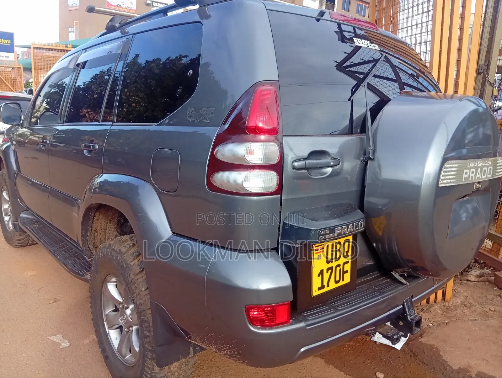 Toyota Land Cruiser Prado 3.0 D-4D 3dr 2008 Gray