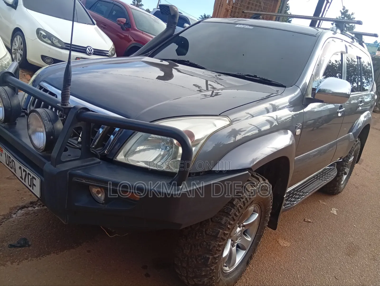 Toyota Land Cruiser Prado 3.0 D-4D 3dr 2008 Gray