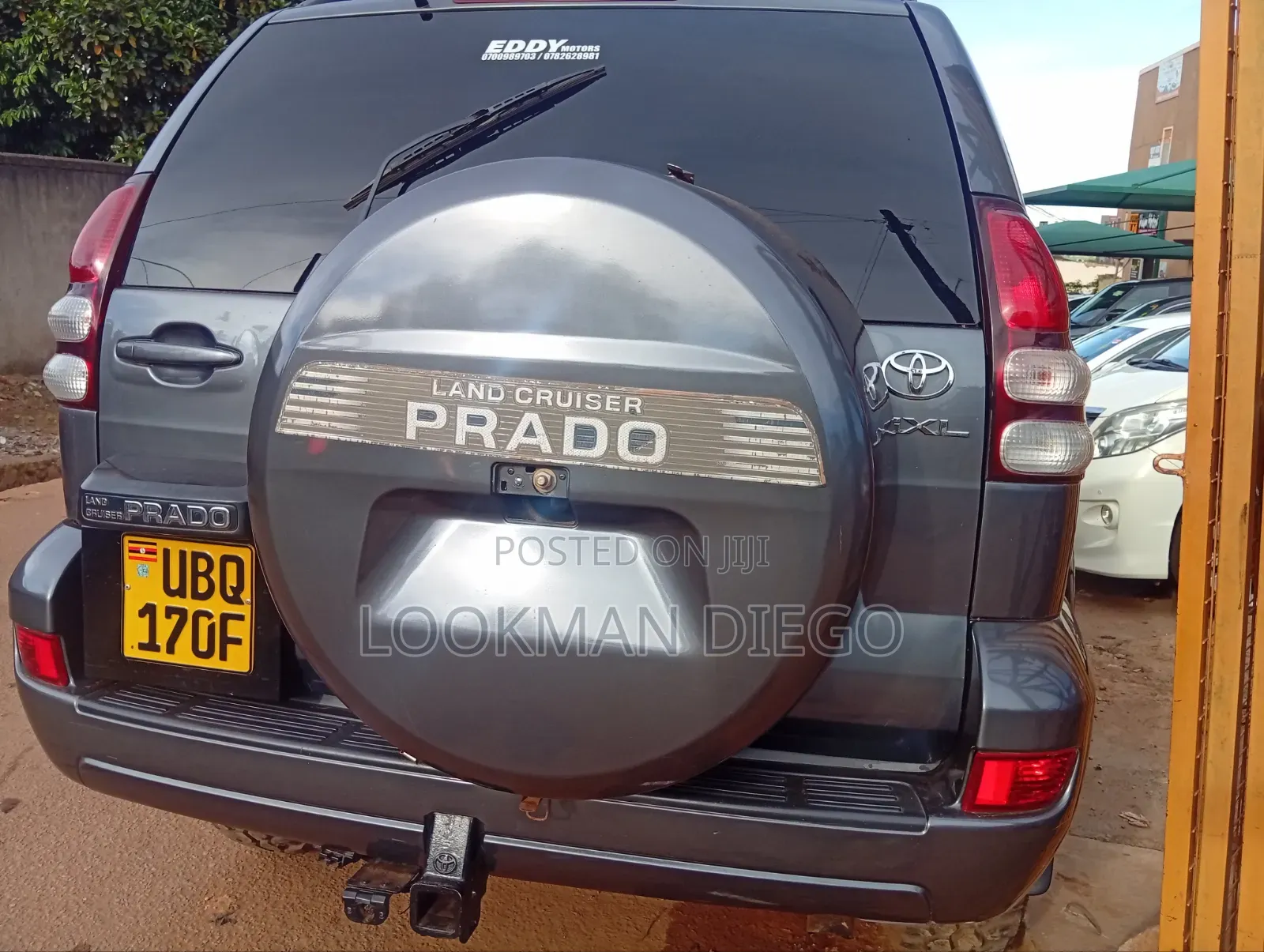 Toyota Land Cruiser Prado 3.0 D-4D 3dr 2008 Gray