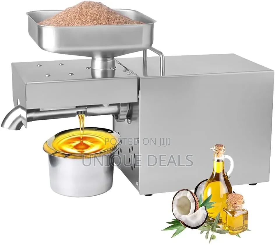 Oil Press Machine Commercial | Hot and Cold Pressing