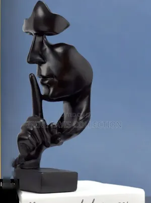 Silence Is Golden Sculpture