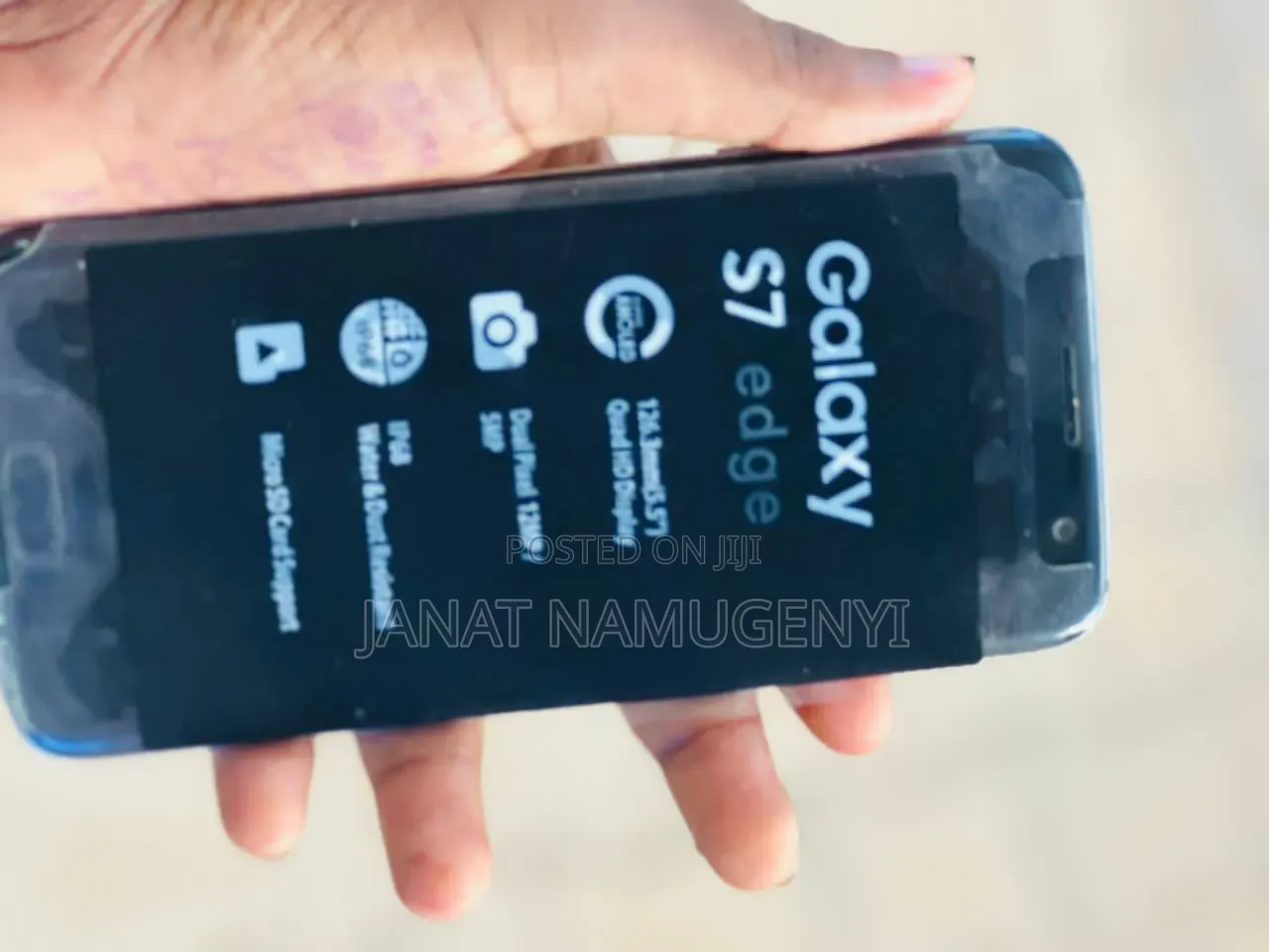 New Samsung Galaxy S7 edge 32 GB Black