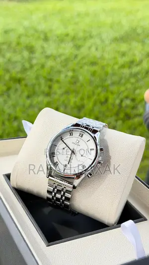 White Dial Version of Omega De Ville Co-Axial Chronograph Watch