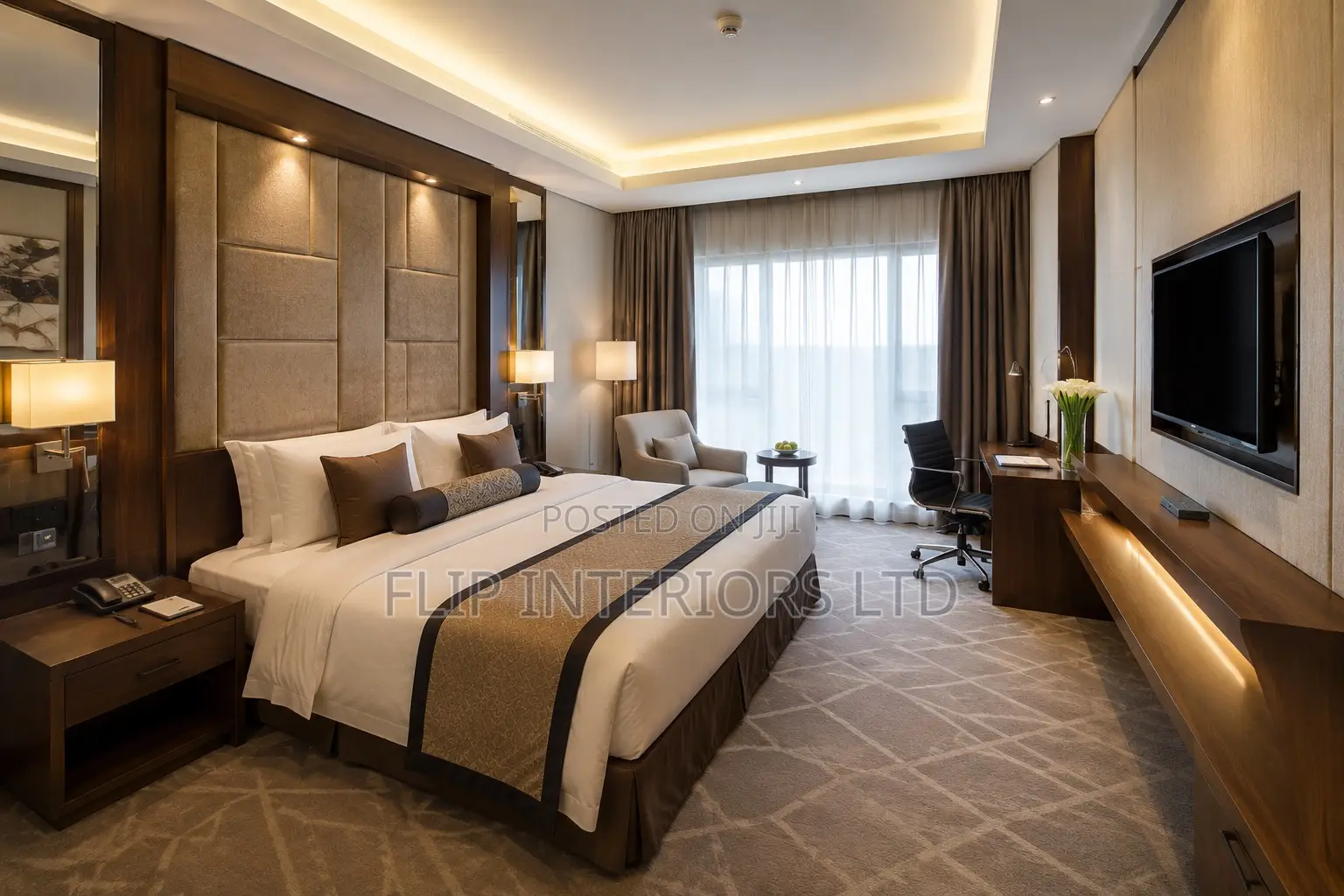 Premium Hospitality Room Interior Construction Solutions